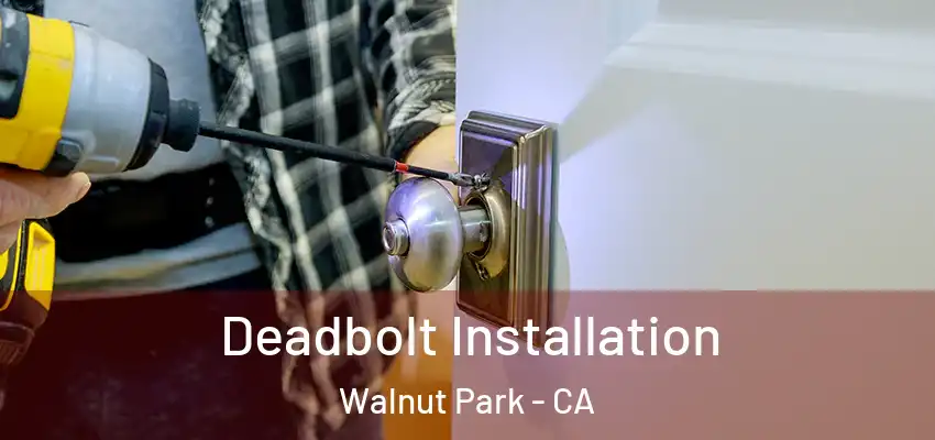  Deadbolt Installation Walnut Park - CA