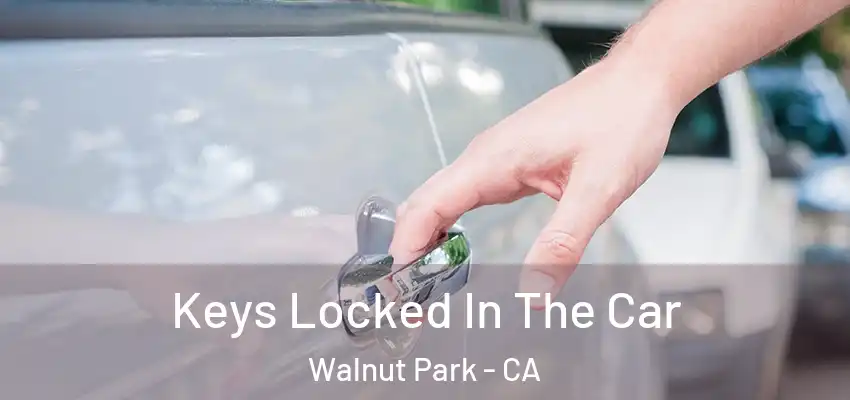  Keys Locked In The Car Walnut Park - CA