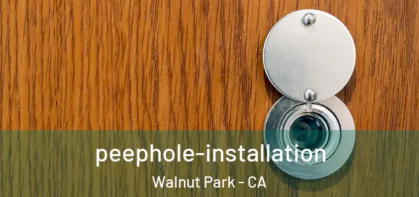  peephole-installation Walnut Park - CA